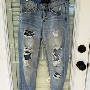 Aeropostale Women’s Distressed Blue Jeans
